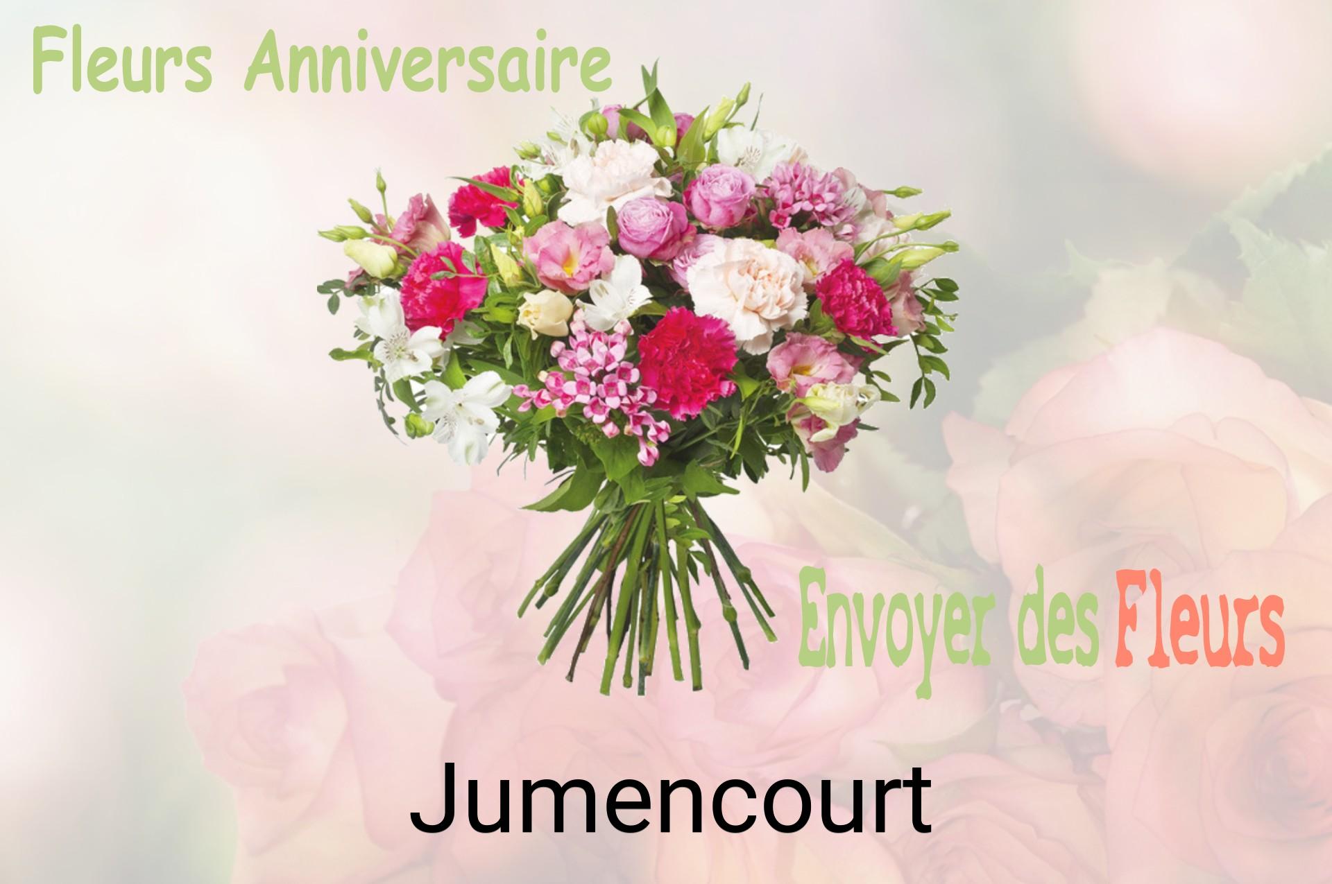 Bouquet de fleurs d’anniversaire livré à Jumencourt