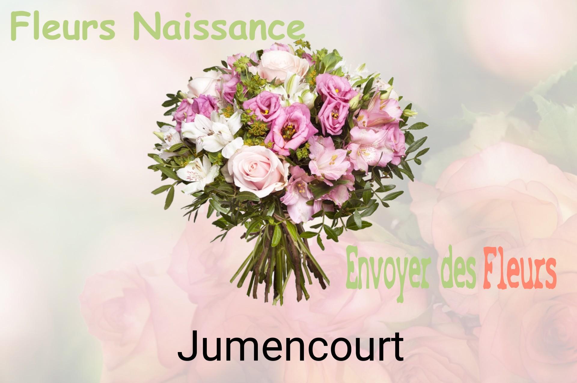 Bouquet de fleurs de naissance livré à Jumencourt